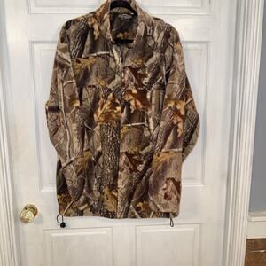 Winchester camouflage Fleece long-sleeve hunting jacket Size Large